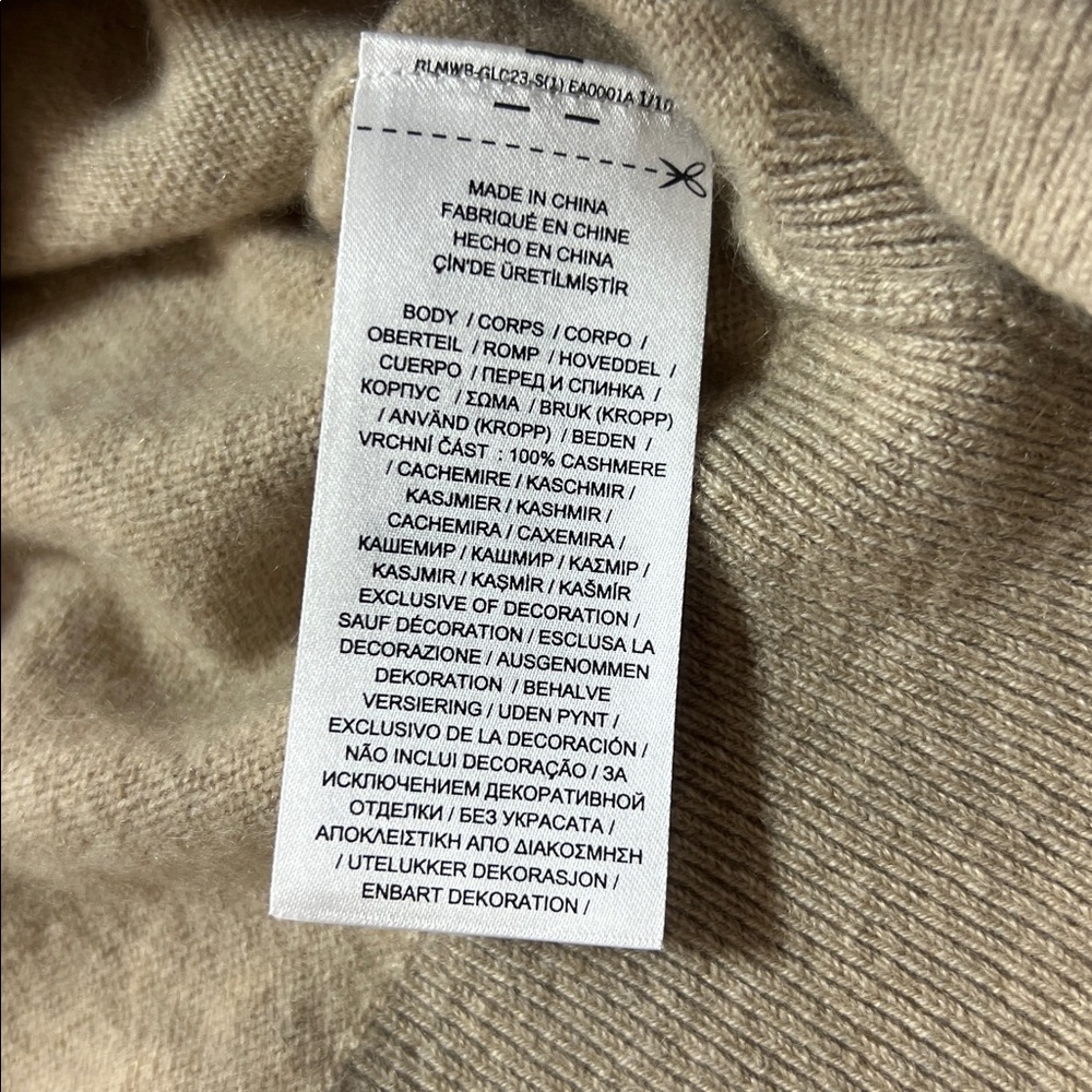 Ralph Lauren 100% cashmere women’s turtleneck size large - Picture 3 of 11